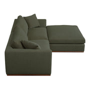 Rue - Nook Modular Sectional - Dark Green - JaxCo Furniture