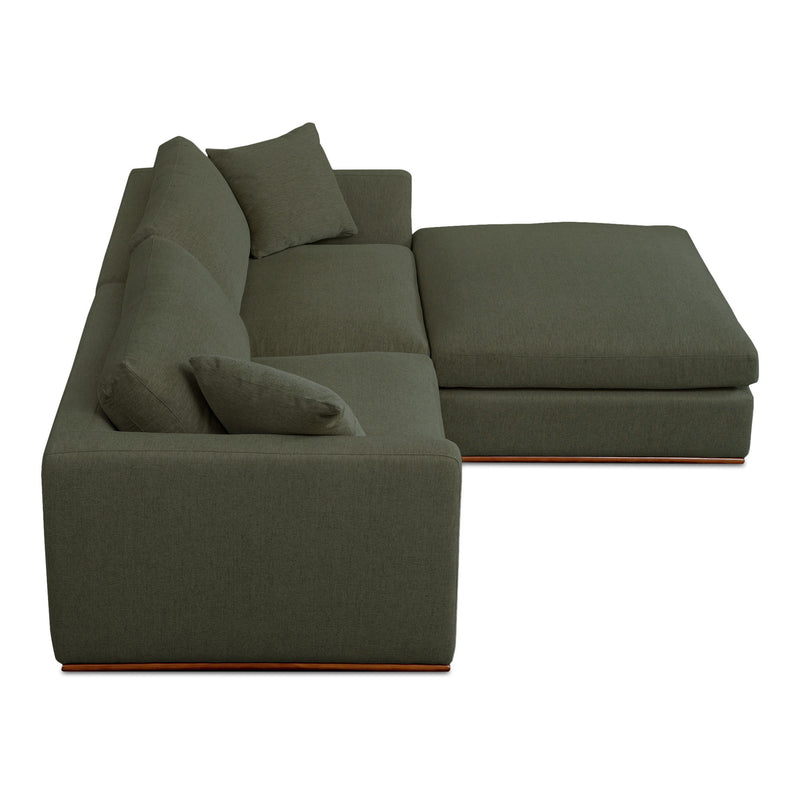 Rue - Nook Modular Sectional - Dark Green - JaxCo Furniture