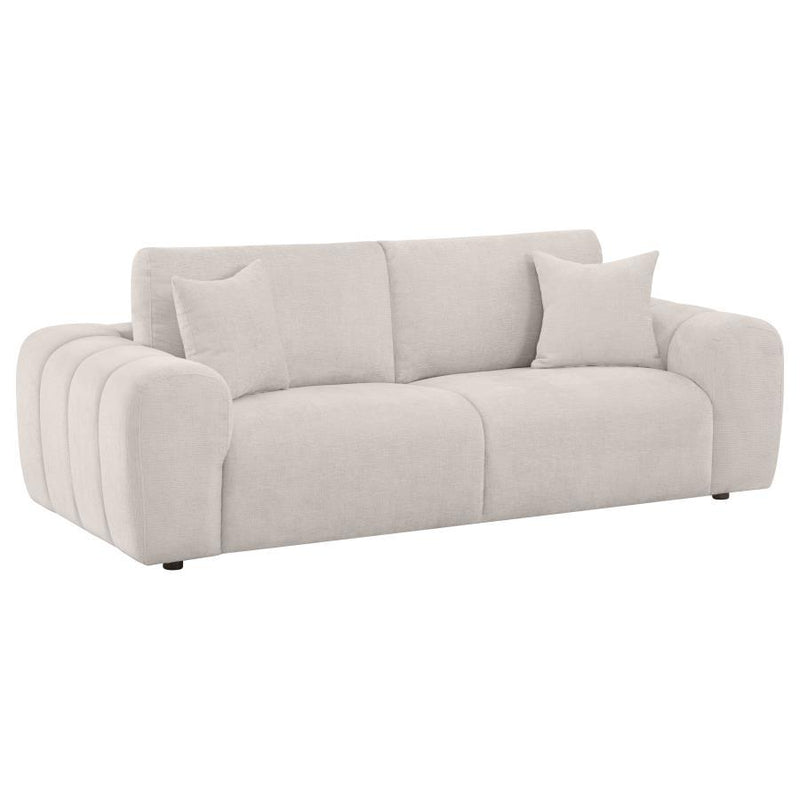 Burnett - Chenille Upholstered Sofa Set - JaxCo Furniture