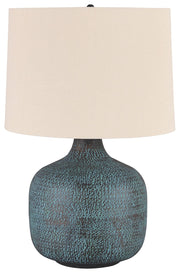 Malthace - Patina - Metal Table Lamp - JaxCo Furniture
