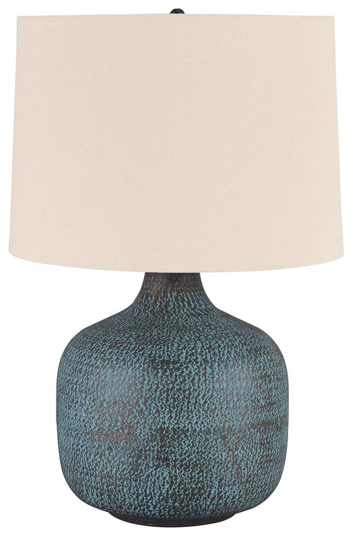 Malthace - Patina - Metal Table Lamp - JaxCo Furniture
