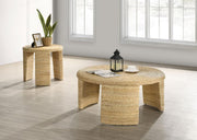 Artina - Rattan Coffee And End Table Set - JaxCo Furniture
