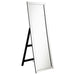 Soline - Framed Standing Floor Mirror - Silver - JaxCo Furniture