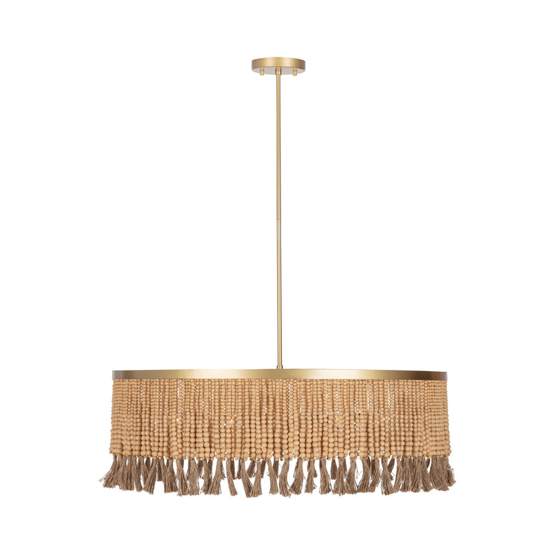 Andren - Pendant - Natural / Gold - JaxCo Furniture