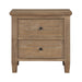 Riverdale - 2 Drawer Nightstand - Dark Brown - JaxCo Furniture