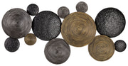 Emsley - Metallic / Black / Gray - Wall Decor - JaxCo Furniture