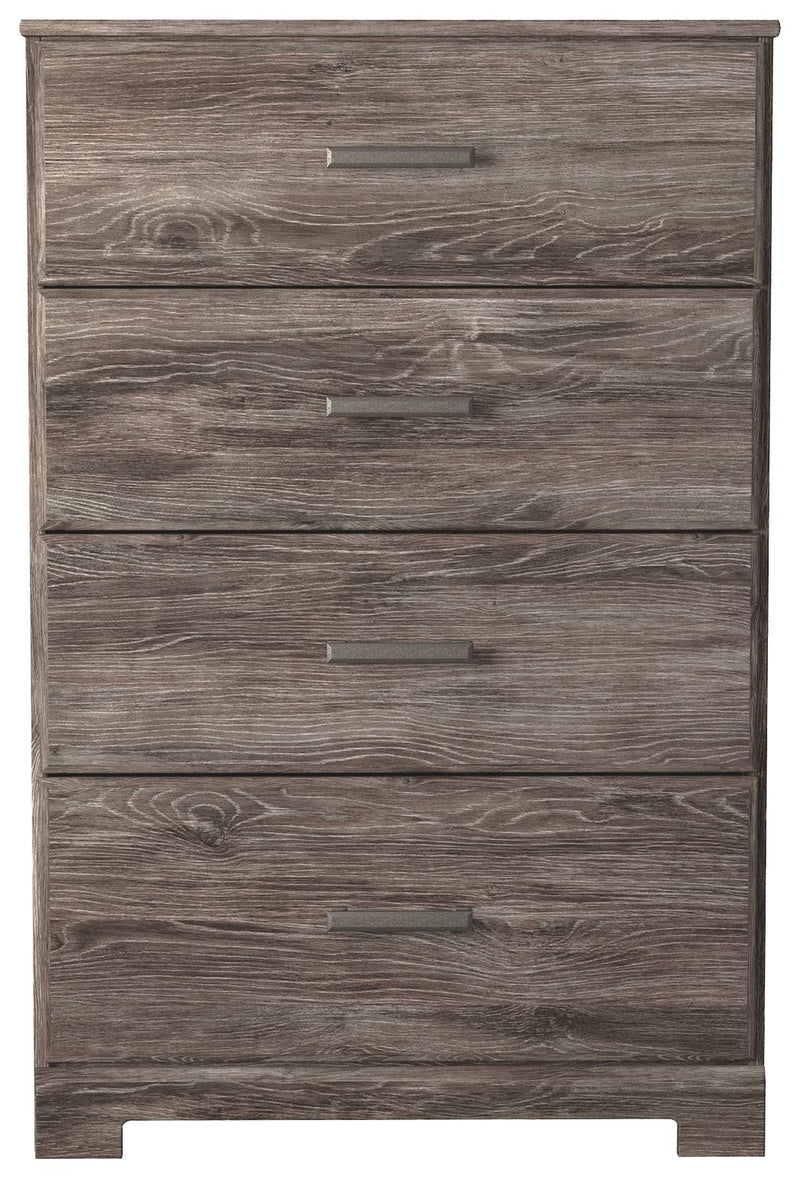Ralinksi - Gray - Four Drawer Chest - JaxCo Furniture