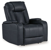 Feazada - Power Recliner With Adj Headrest - JaxCo Furniture