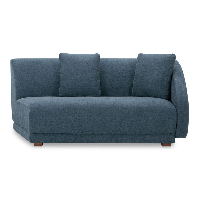 Fraser - Right Arm Facing Sofa - Deep Blue - JaxCo Furniture
