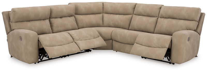 Next-gen Durapella - Power Reclinering Sectional Set - JaxCo Furniture