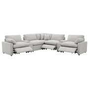 Collins - 7-Piece Modular Power Reclining Sectional - JaxCo Furniture