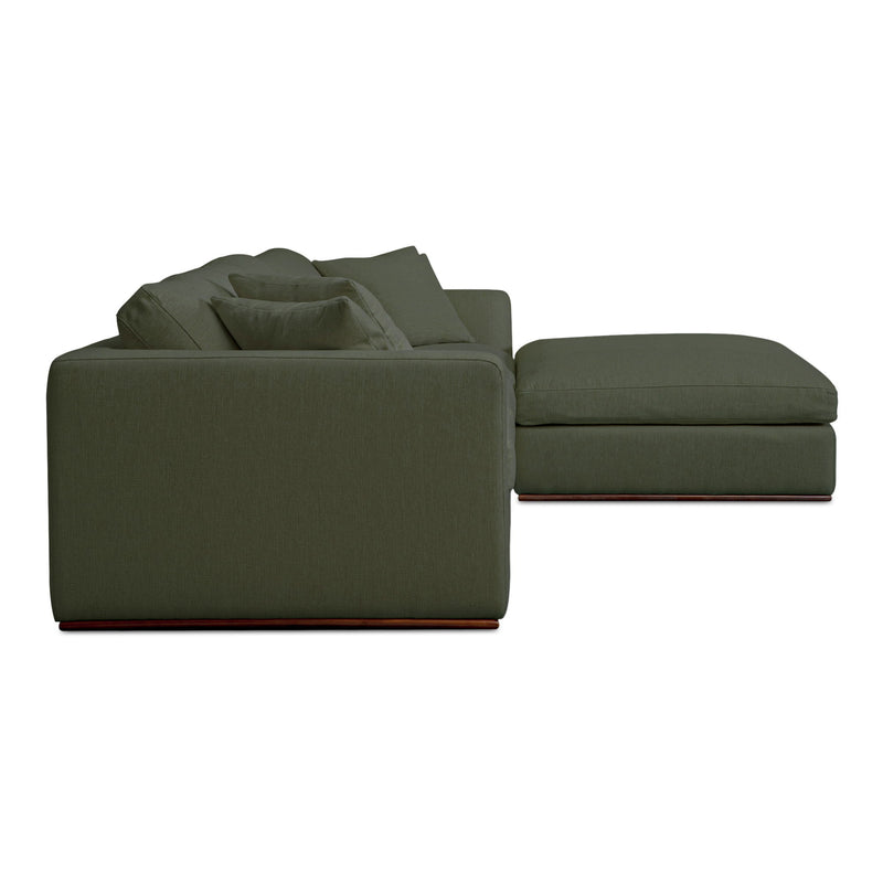 Rue - Lounge Modular Sectional - Deep Green - JaxCo Furniture