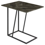 Carly - Expandable Engineered Wood C-Shaped Side Table - JaxCo Furniture