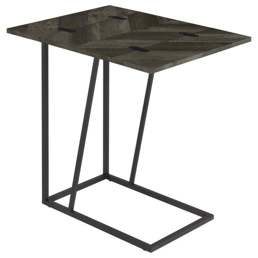 Carly - Expandable Engineered Wood C-Shaped Side Table - JaxCo Furniture