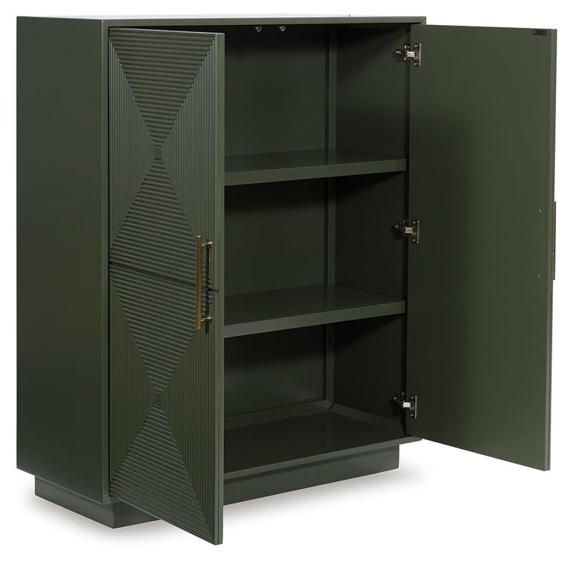 Geirwood - Dark Green - Accent Cabinet - JaxCo Furniture