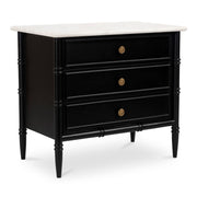 Eleanor - Nightstand - Black - JaxCo Furniture