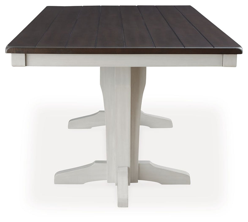 Darborn - Gray / Brown - Dining Table - JaxCo Furniture