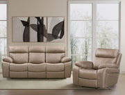 Theon - Manual Glider Reclining Sofa Set - JaxCo Furniture