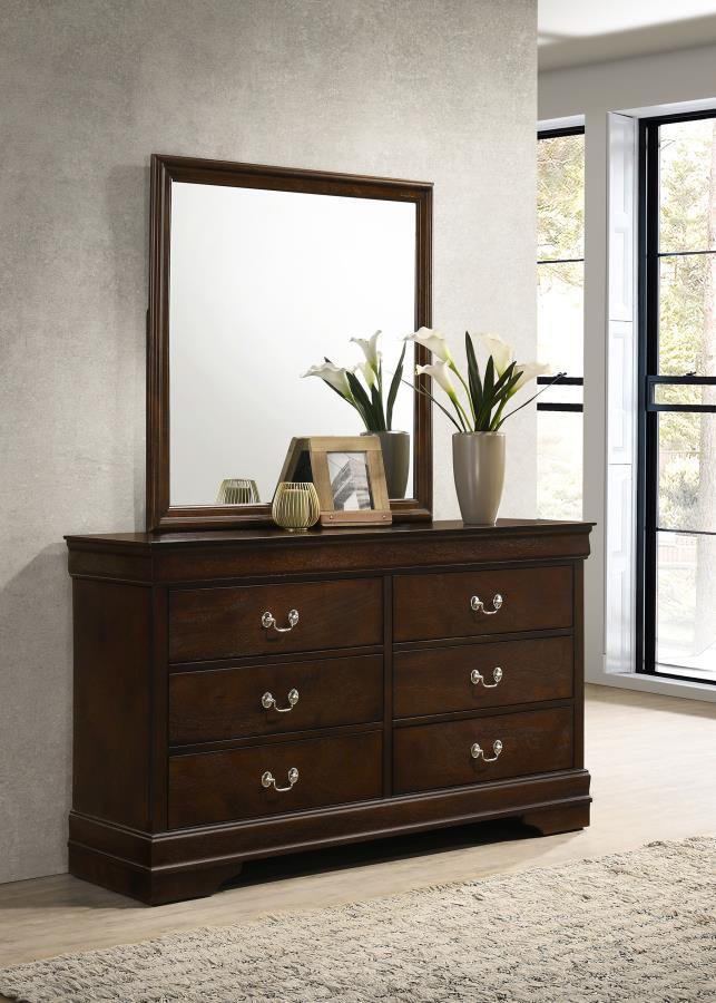 Louis Philippe - Six-Drawer Dresser - JaxCo Furniture