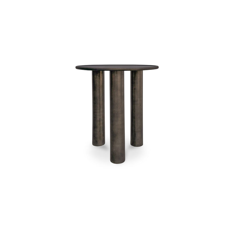 Deacon - Outdoor Side Table - Deep Bronze - JaxCo Furniture