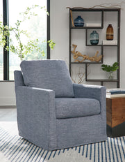 Nenana Next-gen Nuvella - Swivel Glider Accent Chair - JaxCo Furniture