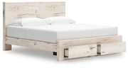Lawroy - Panel Bed With Storage - JaxCo Furniture