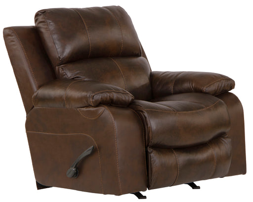 Positano - Top Grain Italian Leather Rocker Recliner - Cocoa - JaxCo Furniture