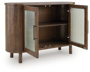 Mayridge - Medium Brown - Accent Cabinet - JaxCo Furniture