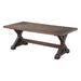 Finn - Trestle Coffee Table - Walnut - JaxCo Furniture