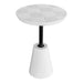 Foundation - Outdoor Accent Table - White - JaxCo Furniture