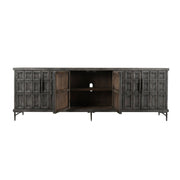 Willmark - 6 Door Iron Leg Sideboard - JaxCo Furniture