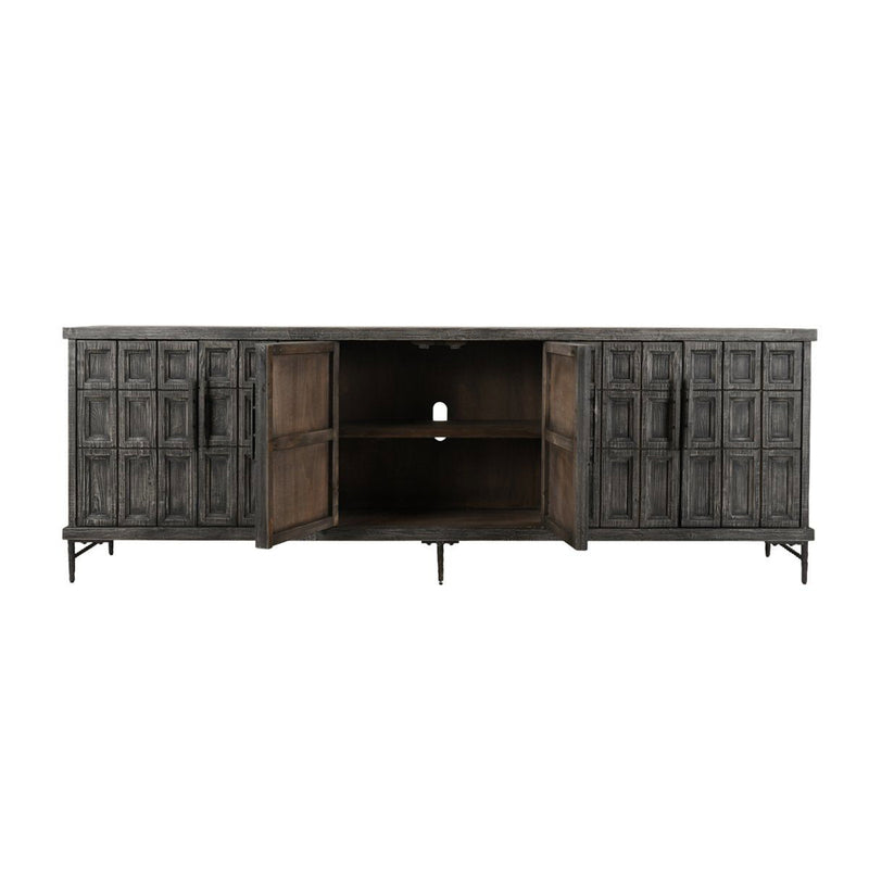 Willmark - 6 Door Iron Leg Sideboard - JaxCo Furniture