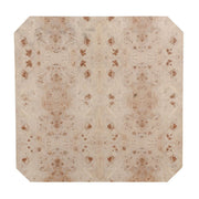 Avena - Burl Wood Square Coffee Table - Natural - JaxCo Furniture