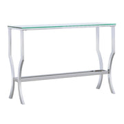Saide - Rectangular Glass Top Table - JaxCo Furniture