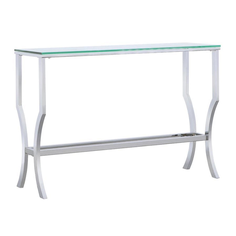 Saide - Rectangular Glass Top Table - JaxCo Furniture