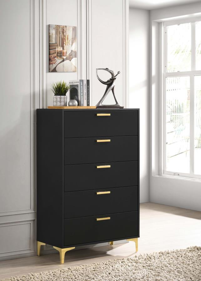 Kendall - 5-Drawer Bedroom Chest - JaxCo Furniture