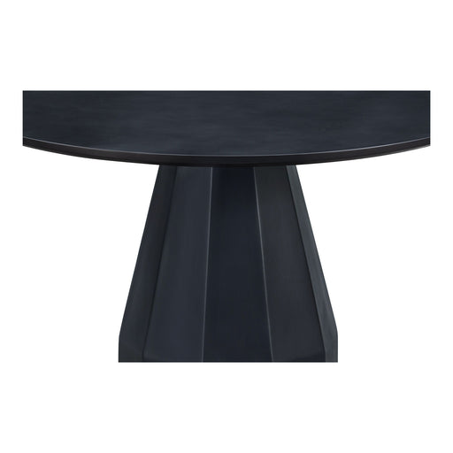 Templo - Outdoor Dining Table - Black - Concrete - JaxCo Furniture