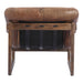 Bellos - Accent Chair - Dark Brown - JaxCo Furniture