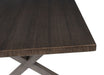 Marina - Rectangular Patio Table - Brown - JaxCo Furniture