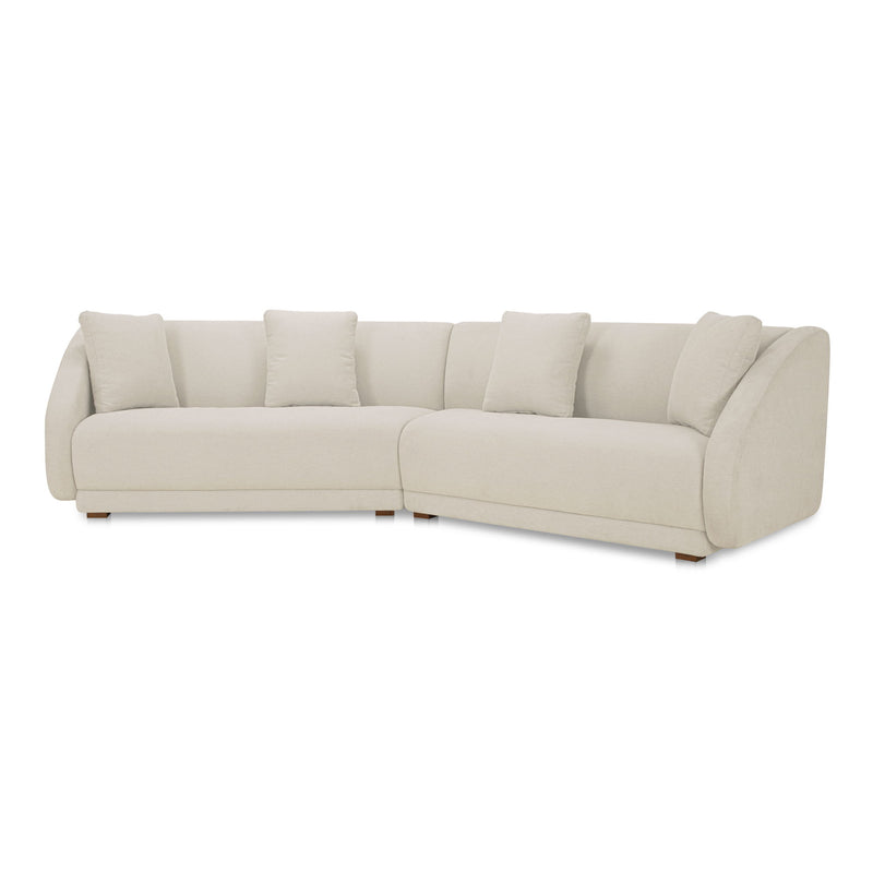 Fraser - 2 Piece Modular Sofa - White - JaxCo Furniture