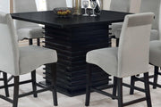 Stanton - Square Counter Height Dining Table - Black - JaxCo Furniture