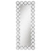 Aghes - Wall Mirror With Lighting - Silver - JaxCo Furniture