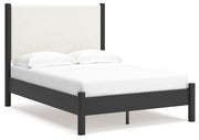 Cadmori - Upholstered Panel Bed - JaxCo Furniture