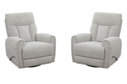 Natalia - Manual Swivel Glider Recliner (Set of 2) - JaxCo Furniture