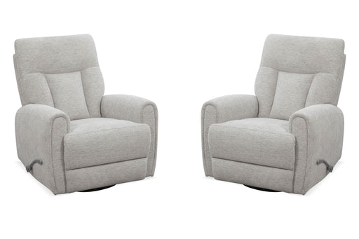 Natalia - Manual Swivel Glider Recliner (Set of 2) - JaxCo Furniture