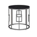 Ester - Round End Table - Chrome - JaxCo Furniture