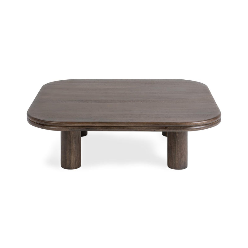 Miranda - Square Coffee Table - Cocoa Brown