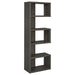 Joey - 5-tier Alternating Boxes Design Bookcase - JaxCo Furniture