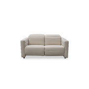 Juno - Power Recliner Sofa - Off White - JaxCo Furniture