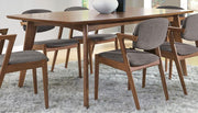 Malone - Rectangular Wood Dining Table - Dark Walnut - JaxCo Furniture